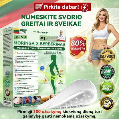 【𝐏𝐚𝐬𝐤𝐮𝐭𝐢𝐧ė𝐬 𝐝𝐢𝐞𝐧𝐨𝐬 𝐚𝐤𝐜𝐢𝐣𝐚 – 𝟗𝟎 % 𝐧𝐮𝐨𝐥𝐚𝐢𝐝𝐚 】🍋‍🟩🍋‍🟩 Florisma® 𝑀𝑜𝑟𝑖𝑛𝑔𝑎 𝑋 𝐵𝑒𝑟𝑏𝑒𝑟𝑖𝑛𝑎𝑠 10-𝐼𝑁-1 𝑃𝑎ž𝑒𝑛𝑔ę𝑠 𝑁𝑎𝑛𝑜 𝑀𝑖𝑘𝑟𝑜𝑎𝑑𝑎𝑡𝑜𝑠 𝑃𝑙𝑒𝑖𝑠𝑡𝑟𝑎𝑠